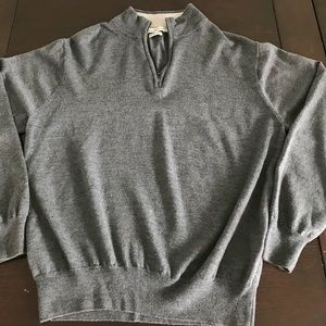 Peter Millar half zip sweater